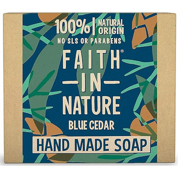Faith in Nature Faith For Men Blue Cedar Soap 100g