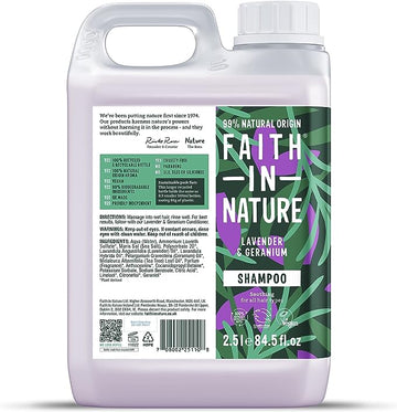 Faith in Nature Faith In Nature Lavender & Geranium Shampoo 2.5L