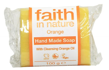 Faith in Nature Orange Pure Vegetable Soap 100g