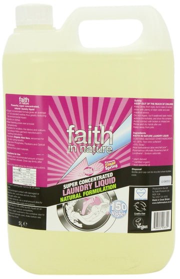 Faith in Nature Superconcentrated Laundry Liquid 5Ltr