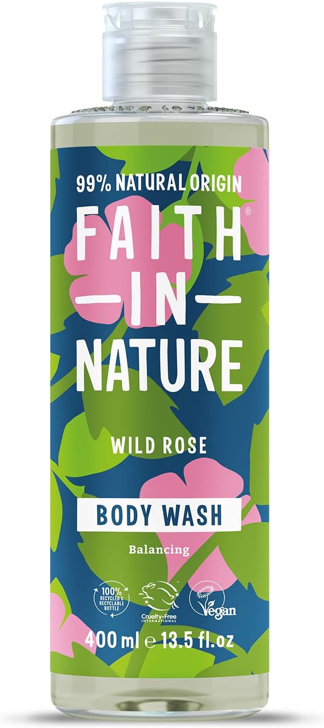 Faith in Nature Wild Rose Body Wash 400ml
