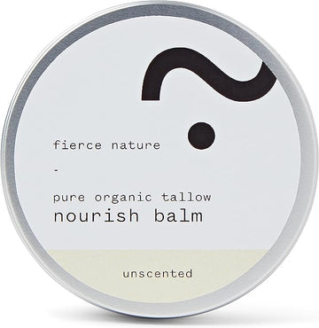 Fierce Nature Pure Organic Tallow Nourish Balm (Unscented) 100g