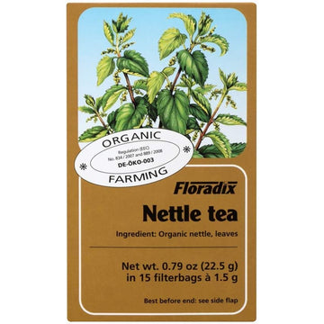 Floradix Nettle Organic Herbal Tea 15 filterbags