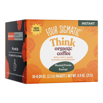 Four Sigmatic Mushroom Coffee Lion's Mane & Chaga 25G - 4 Pack