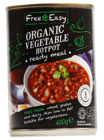 Free & Easy Organic Vegetable Hotpot Ready Meal 400g