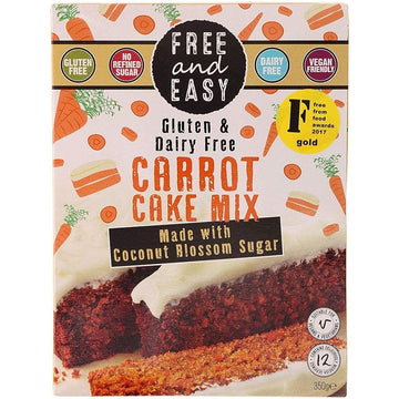 Free & Easy Carrot Cake Mix 350g
