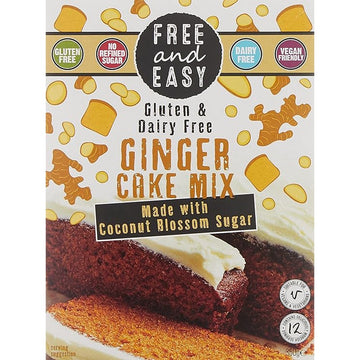 Free & Easy Ginger  Cake Mix 350g. free from.