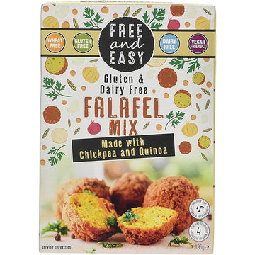 Free & Easy Free & Easy Falafel mix 195g. Free From known allergens. - 2 Pack