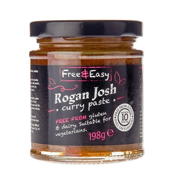 Free & Easy Gluten Free Rogan Josh Curry Paste 190g