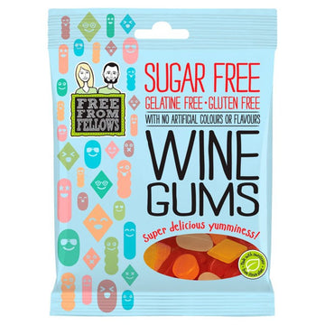Free From Fellows Wine Gums 100g  - 10 Pack