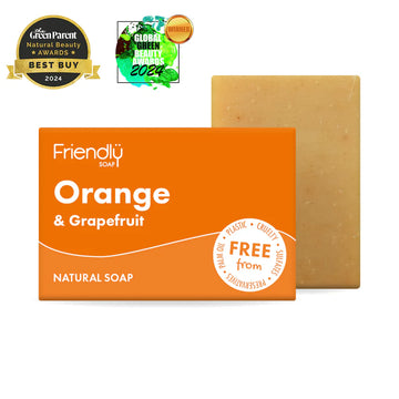 Friendly Soap - Orange & Grapefruit Natural Soap 95g