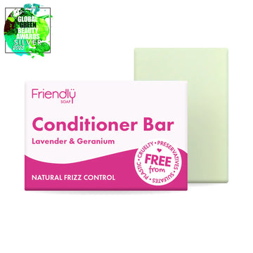 Friendly Soap Conditioner Bar - Lavender & Geranium 90g