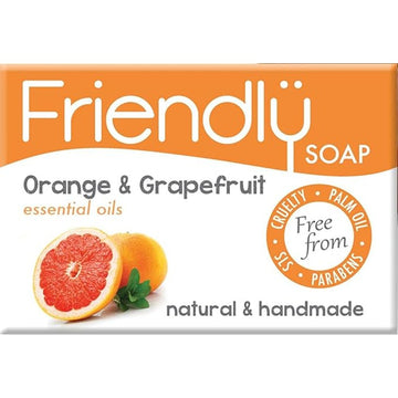 Friendly Soap Orange & Grapefruit 95g