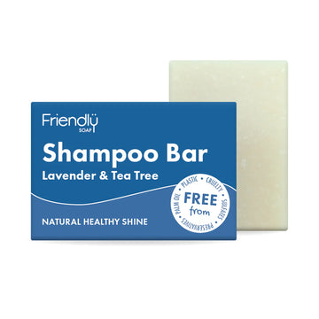 Friendly Soap Shampoo Bar - Lavender & Tea Tree 95g