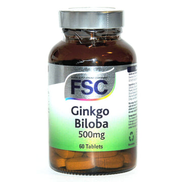 FSC Ginkgo Biloba 500mg 60 Tablets