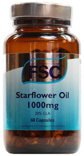 FSC Starflower Oil 1000mg 60 Capsules