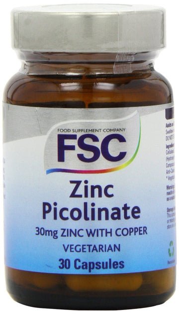 FSC Zinc Picolinate 30mg 30 Capsules
