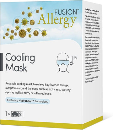 Fusion Allergy Fusion Allergy Cooling Eye Mask re-useable.