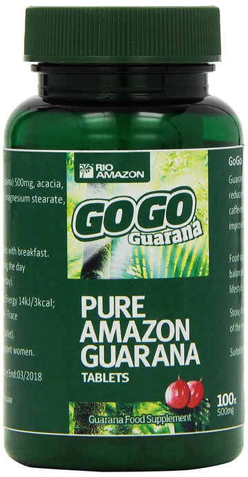 GoGo Guaran? 500mg Tablets 100