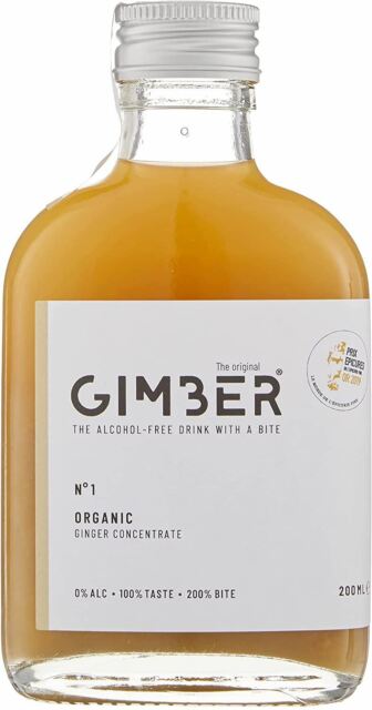 Gimber GIMBER Organic ginger alcohol free alternative 200ml