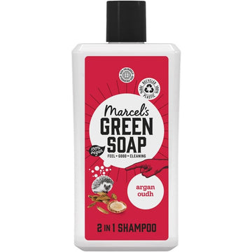 Marcels Green Soap  2in1 Shampoo Argan & Oudh 500ml