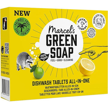 Marcels Green Soap Dishwash Tabs Grapefruit & Lime - 25 tablets