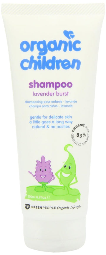 Green People Organic Children Shampoo - Lavender Burst 200ml