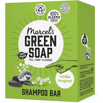 Marcels Green Soap Marcels Shampoo Bar Tonka&Muguet 90g