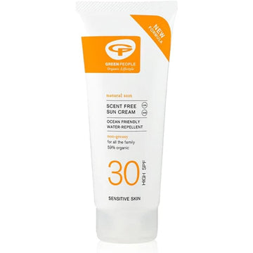 Green People Sun Lotion SPF30 Scent Free Travel Size 100ml
