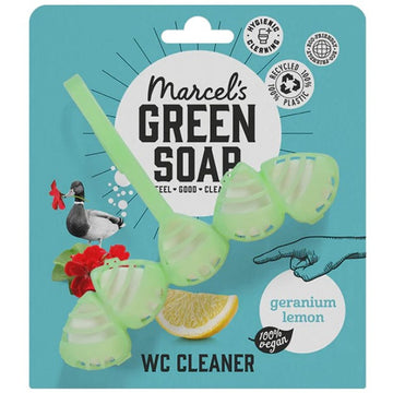 Marcels Green Soap Toilet Block Geranium & Lemon 55g - 10 Pack