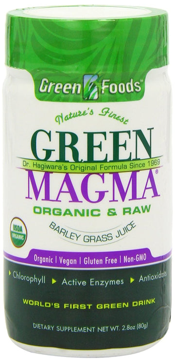 Green Magma Organic Green Barley Juice Extract Powder  80g