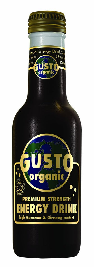 Gusto Gusto Organic Natural Energy Original 250ml - 4 Pack