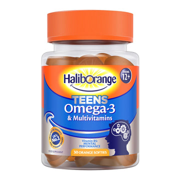 HALIBORANGE HO Omega 3 Teen Softies Orange 30softie