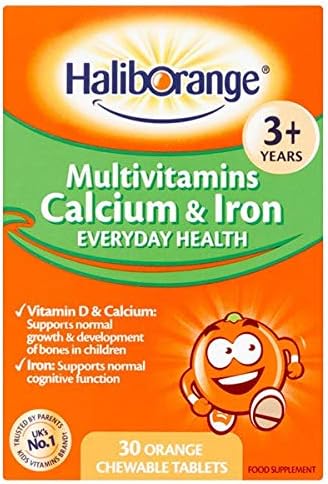 HALIBORANGE HO Calcium & Iron Tablets Orange 30tabs