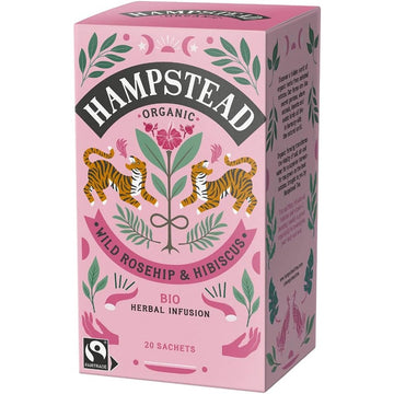 Hampstead Tea Joy Rosehip Hibiscus 20 Bag