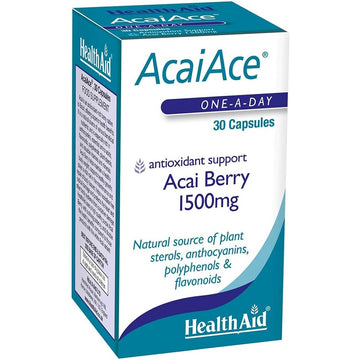 HealthAid AcaiAce (Acai Berry 1500mg) - 30 Capsules