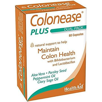 HealthAid Colonease Plus for Digestive Support - 60 Capsules