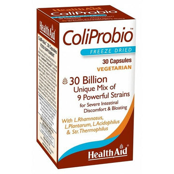 HealthAid ColiProbio 30 Billion - 30 Vegicaps