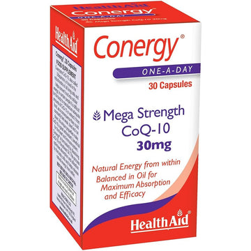HealthAid Conergy CoQ-10 30mg - 30 capsules