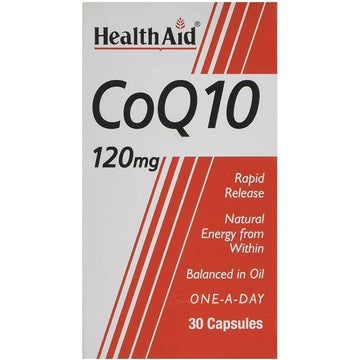 HealthAid CoQ-10 120mg - 30 capsules