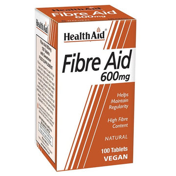 HealthAid Fibre Aid 600mg (95% Fibre) - 100 Tablets