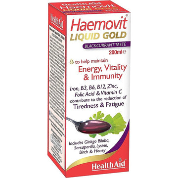 HealthAid Haemovit  Liquid Gold tonic Liquid 200ml