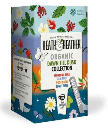 Heath & Heather Organic Dawn Till Dusk Collection 20 bag