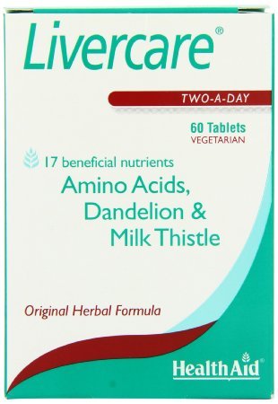 HealthAid Livercare(RED -UK) Blister - 60 Tablets