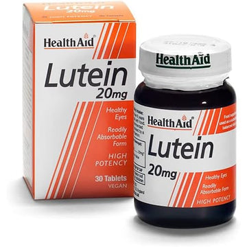 HealthAid Lutein 20mg - 30 Tablets