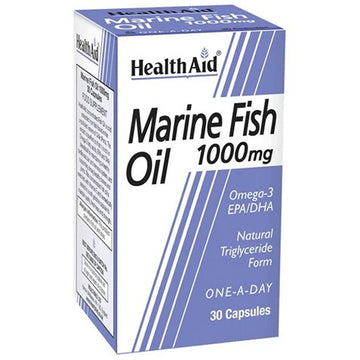 HealthAid Marine Fish Oil 1000mg Capsules 30's