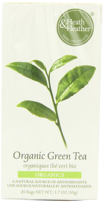 Heath And Heather Organic Green Tea ST&E 20 Bag