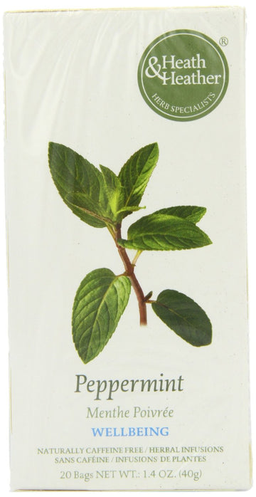 Heath And Heather Organic Peppermint ST&E 20 Bag