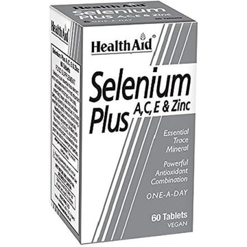 HealthAid Selenium Plus (Vitamins A C E & Zinc)   Tablets 60's