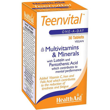 HealthAid Teenvital (Ages 12-16) Tablets 30's